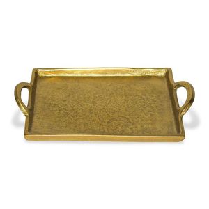 Plateau de service fonctionnel en métal avec inspiration vintage et construction robuste conçu pour les cafés, les cuisines ou les événements spéciaux - Product Image 5