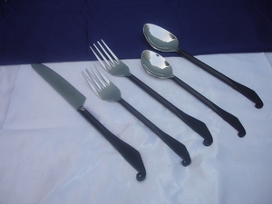 Ensemble de couverts décoratifs de style moderne haut de gamme, ensemble de couverts haut de gamme, couverts en acier inoxydable forgé, couverts au design nouveau look - Product Image 6