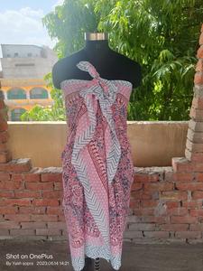 <b>Sarongs</b> Wholesale 2022 New Arrival Chiffon <b>Beach</b> Cover up <b>Sarong</b> Beachwear Pareo Floral Printed <b>Sarong</b> Swimwear Beachwear - Product Image 4