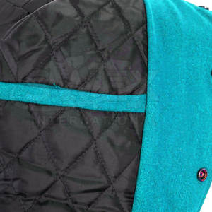 Chaqueta informal de manga de cuero para hombre, chaqueta de invierno con manga de cuero a precio razonable - Product Image 6