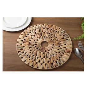 Napperons entièrement arrondis, tapis en matériau pour la décoration de la maison, la vaisselle, la Table à manger, les fêtes et les mariages - Product Image 1