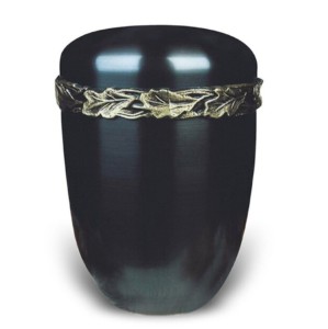 Urnas de cremación galvanizadas de aspecto único de alta calidad, urnas de cremación impresas en Color sobrio, urnas impresas con pegatina de árbol de hierro funerario - Product Image 5