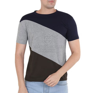 El mejor Material Camisetas para hombre Venta directa de fábrica Alta calidad 100% Algodón Transpirable Secado rápido Ecológico Personalizable Hecho - Product Image 1