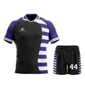 Camisetas de Rugby Personalizadas con Nombre de Jugador 2026, Sublimación, 240 Gramos, Poliéster y Elastano, Uniforme de Rugby para Hombre - Product Image 6