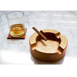 Cenicero de Madera de Primera Calidad, Hecho a Mano, para Cigarros y Uso en Exteriores, Elegante y Ecológico, de la India - Product Image 5