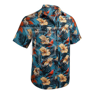 Camiseta Hawaiana de Verano Hecha a Medida, 100% Algodón, con Logotipo Personalizado, Marca Privada, en Venta - Product Image 6