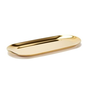 Bandeja de metal de hierro Rectangular de diseño de Venta caliente Fabricante de bandeja de servicio de mesa de metal pulido a mano personalizado - Product Image 6