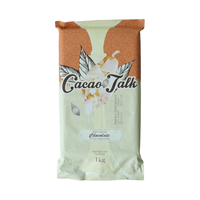 Venta al por mayor a granel OEM personalizado Vietnam blanco compuesto bloque de chocolate de alta calidad Halal 1KG 10KG Cacao Talk