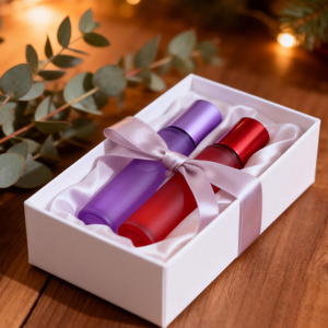 Migpack Flacone in Vetro Roll-on da 10ml per Cosmetici, Confezione Arcobaleno Personalizzabile e Riciclabile per Oli Essenziali con Capacità di 5ml - Product Image 2