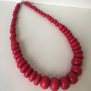 Ensemble de colliers en jaspe de sédiments de mer en plaqué or fait à la main Colliers de chef de tribu en résine pour occasions spéciales-mariage de fiançailles - Product Image 1