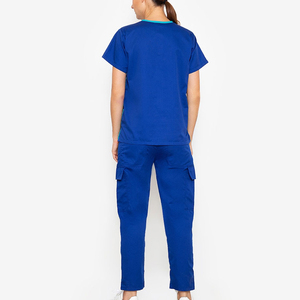 Women's Custom Medical Scrub Sets Jersey Fabric Hospital Uniforms Factory Wholesale Nursing Scrubs - Product Image 2