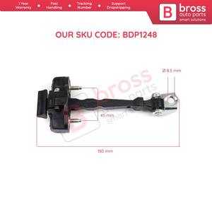 บานพับประตูหน้า BDP1248ตรวจสอบตัวจำกัดสายสำหรับ CAPTUR MK1 J87 H5 J5 2013-2019ชิ้นส่วนรถยนต์ Bross เงื่อนไขใหม่ทำไก่งวง - Product Image 6