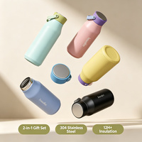 Ensemble de boîtes isothermes en acier inoxydable 304 pour aliments chauds, boîte à lunch pour le travail au bureau