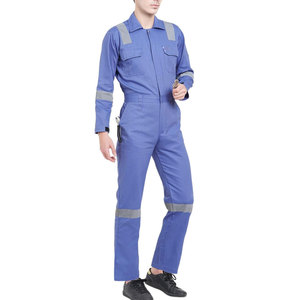 Combinaison de travail en coton pour hommes 2026, ignifuge, de protection, pour la construction, industrielle, imperméable, respirante, uniformes - Product Image 2
