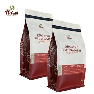 Vente en gros de café Arabica torréfié en vrac 0,5 kg sans sucre avec saveur mangue, pomme, fruits rouges et chocolat, en sachet, fabrication OEM ODM - Product Image 3