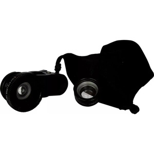 เลนส์ฟิชอายและแว่นขยาย-1003 พร้อมคลิปปรับได้ - ขายส่ง - คละสี - Product Image 2