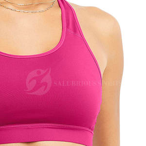 Sujetadores deportivos clásicos para mujer, venta al por mayor, correas entrecruzadas, sujetador de Fitness de Color personalizado frontal antibacteriano, precio razonable, 2025 - Product Image 6