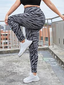 New Design <b>Women</b> <b>Leggings</b> Elastic Waist Sports Gym Workout Wear Pants Custom Logo <b>Women</b> <b>Leggings</b> - Product Image 6