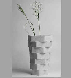 Florero de Mármol Exclusivo Personalizable para Decoración de Interiores Premium que Crea un Ambiente Refinado y Lujoso - Product Image 5