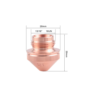Buse laser à fibre SA-Nozzle 28mm <span class=keywords><strong>DXN</strong></span> (H.17) Buse 1.7mm 3164010043 P0492-630-00017 pour tête de découpe laser Salvagnini - Product Image 1