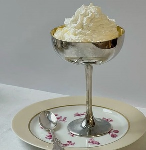 จานไอศกรีมสแตนเลสเกรดเชิงพาณิชย์สร้างขึ้นเพื่อความทนทานความสง่างามและการใช้งานในครัวที่หนักหน่วง - Product Image 4