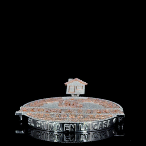 Joyería Cristiana de Hip Hop, Material Oro Rosa, Letra Personalizada, Colgante con Moissanita VVS, Chapado en Oro de 10K, Certificado GIA, Unisex - Product Image 6