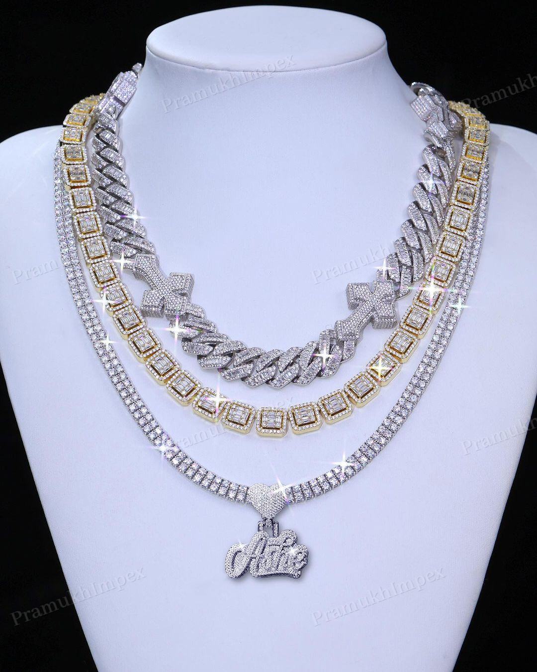 White Gold Plated