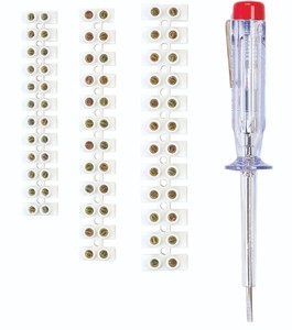 Kit di connessione con tester di tensione per cavi da 4mm, 6mm e 10mm (Simon MI212060) - Product Image 2