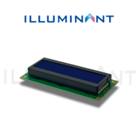 Modul OLED Mono STN Negatif 2.27 Inci 16x2 Tipe Karakter 85.0x30.0 Konektor Pin COB 8-bit Paralel Transmisif Putih