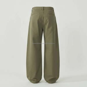 กางเกงยีนส์ทรงแบ็กกี้สไตล์คนเมืองคุณภาพสูงสำหรับผู้ชาย - ผ้าเดนิมคอตตอนเนื้อหนา - Product Image 3