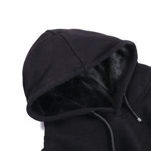 Sudadera con Capucha Gráfica Ultra Gruesa de Doble Capa, Resistente al Viento, Personalizada, Fabricada para Ropa Urbana, con Bordado 3D y Pedrería, con Cierre - Product Image 2