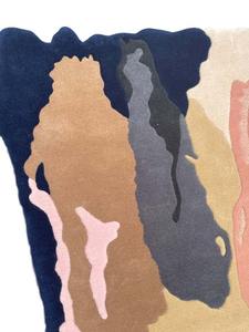 Mis-Shapes Tapis contemporain en laine tufté à la main de forme abstraite irrégulière Tapis de designer moderne et personnalisé en Inde pour un usage domestique - Product Image 4