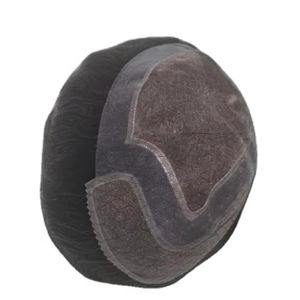 Raw Hair Mono Front Lace 100% Human Hair Wig Toupee Patches Prosthetic Taz Hair BD High Quality - Product Image 2