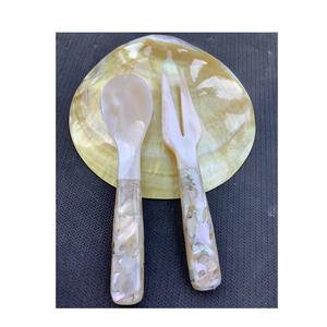 Cuillère en nacre et cuillère en coquillage à usage gastronomique de l'exportateur vietnamien 99 données sur l'or pour les marchés mondiaux - Product Image 6