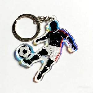 <span class=keywords><strong>Porte</strong></span>-clés <span class=keywords><strong>photo</strong></span> vierge <span class=keywords><strong>en</strong></span> acrylique personnalisé, souvenir sportif Coupe de Football Créative 2026, <span class=keywords><strong>en</strong></span> gros - Product Image 3