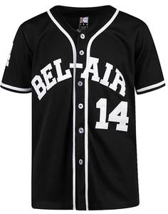 2026 hommes Logo personnalisé en gros Sublimation équipe vierge col en v uniformes respirant hommes Baseball Jersey chemise Boxy Fit - Product Image 6
