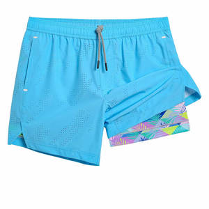 Shorts de sport pour homme personnalisés, shorts de musculation Cross Fit, shorts de course à pied avec poche latérale zippée, shorts de sport pour homme - Product Image 1