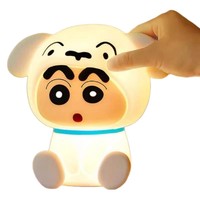 Lampe de nuit en plastique en forme de poire HQ, design mignon, pour décoration intérieure, tendance mode, fonction Pat Pat, cadeau original pour chambre d'enfant et chevet