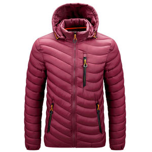 Chaqueta de Lona Acolchada para Hombre, Diseño de Primera Calidad, con Capucha, Reversible, Impermeable, Cortavientos, para Invierno - Product Image 5