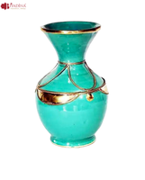 Jarrón de Cerámica Esmaltada Hecho a Mano en Marruecos, Arte Folclórico Tradicional, Ecológico, Diferentes Colores, Decoración para el Hogar, Hermoso