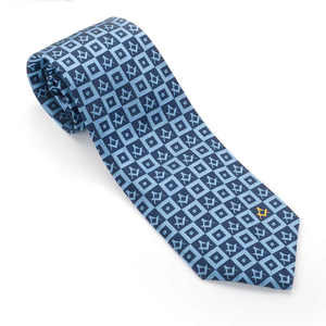 Corbata bordada personalizada, corbatas de seda de masón, corbatas masónicas de color sólido de alta calidad - Product Image 5