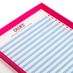 CharmLash premade <b>fans</b> <b>lashes</b> wholesale mink custom <b>lash</b> box packaging custom packaging tray custom thickness 0.03 0.05 0.07 - Product Image 5