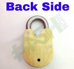 40 Năm Bảo Hành 100% Brass Alcatraz Tù Ổ Khóa Kim Loại Ổ Khóa & <span class=keywords><strong>Key</strong></span>/Cao An Ninh Padlocks/Kim Loại Nặng/Với 3 Chìa Khóa Chính - Product Image 3