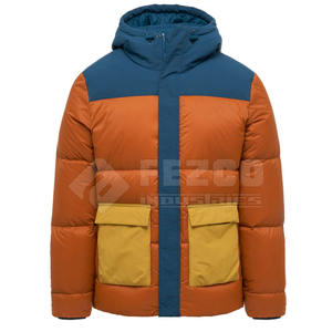 Diseñe su propio logotipo Chaqueta de invierno de burbujas para hombres Servicio OEM Chaquetas de burbujas ligeras para hombres a la venta - Product Image 1