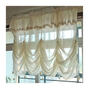 Ultime marque vente chaude 2024 résistant à l'usure chambre rideaux ménage cuisine accessoire fenêtre lin respirant court rideau - Product Image 4