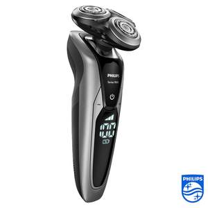 Afeitadora Eléctrica Rotativa Serie 9000, Cuchillas Triples y Dobles, Resistente al Agua IPX7, Afeita el Cuerpo, para Uso en Autocaravanas - Product Image 6