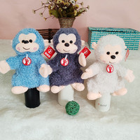 Marionnettes à main en peluche pour animaux ventriloques, jouets interactifs parent-enfant, gants pour raconter des histoires, poupées en tissu à bouche ouverte