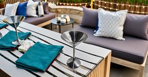 Copas de Martini de acero inoxidable modernas de 6 onzas de capacidad, Copas de cóctel ecológicas, copas de vino clásicas - Product Image 3