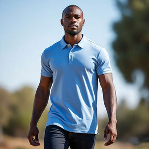 Polos lavados con alto ácido, venta al por mayor, ropa deportiva informal, ropa informal, Golf, correr, lavado a la piedra, camisetas, estampado 3D, manga corta - Product Image 1