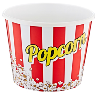 Conteneur de rangement moderne en plastique PP Afossa AK 577 2,2 L avec couvercle hermétique, idéal pour les collations, les soirées cinéma, léger, durable, multi-usages